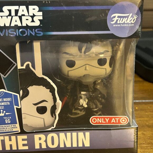 FUNKO POP! & TEES Target Exclusive Star Wars Visions The Ronin size XL - Picture 3 of 5
